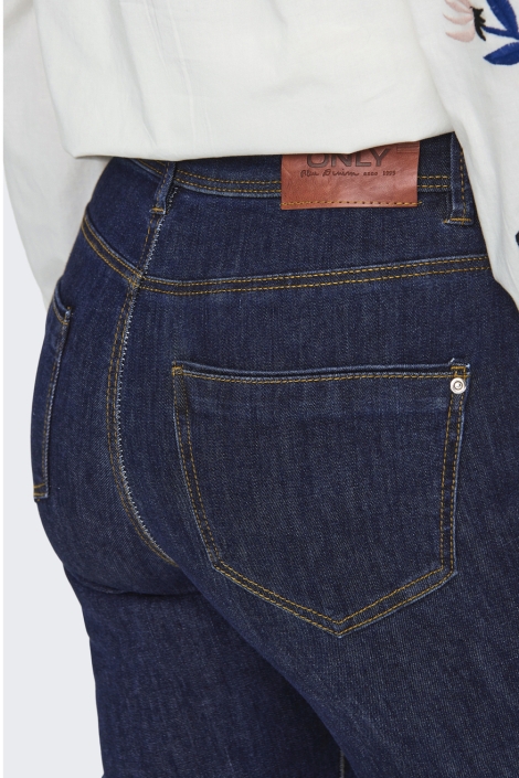 Only onlwauw hw flared rinse dnm gua030
